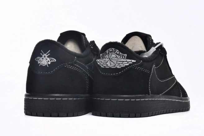Rep TBK x Low DM7866-001 Scott Black Air Jordan 1 OG Travis Phantom 0822